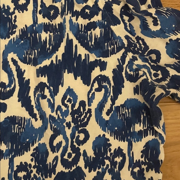 Lilly Pulitzer Angela Zip Up Jacket Resort Navy Beach Small - Picture 4 of 4